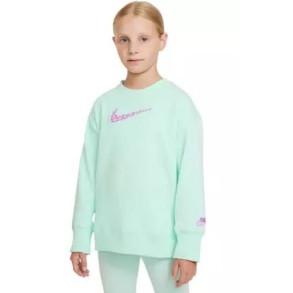 Nike Other - Girls Nike Floral Swish Hoodie XL